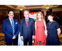 Sandeep Marwah as Special Guest at Hungarian National Day Celebration