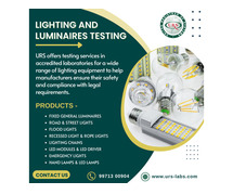 Luminaries and LED Bulb Testing Lab in Delhi