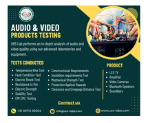Audio and Video Equipment Testing  Labs in Mumbai