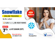 Snowflake Online Training New batch