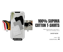 100% Supima Cotton T-Shirt