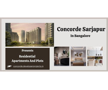 Concorde Sarjapur - Keep Your Style Statement On Point