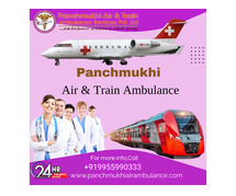 Panchmukhi Train Ambulance in Patna offers advanced Life Support Facilities