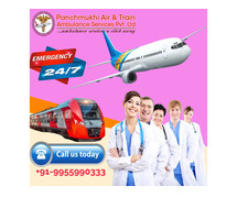 Book the ICU Train Ambulances Offered by Panchmukhi Train Ambulance in Ranchi