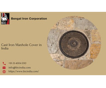 Premium Cast Iron Manhole Cover in India by BIC India