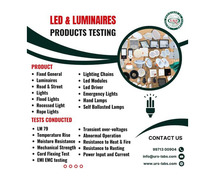 NABL Accredited Luminaries LED Bulb Testing in Noida