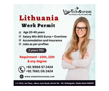 Lithuania Visa in Hyderabad