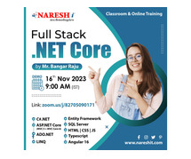 Full Stack .Net Core Course in Hyderabad -NareshIT