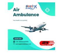 Use Angel  Air Ambulance Service In Srinagar With Quickest Patient Shifting