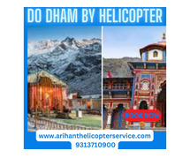 DO Dham Yatra By Helicopter