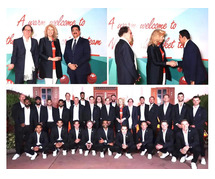 Sandeep Marwah Extends a Hearty Welcome to the Dutch Cricket Team at the Netherlands Embassy
