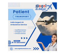Avail Angel Air Ambulance Service in Bokaro Offering Safe Patient Transfer