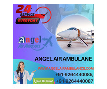Get Angel Air Ambulance Service in Cooch Behar With An Extremely Advanced Facility