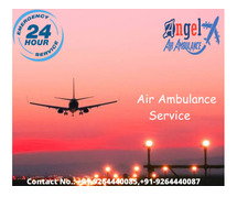 Pick Angel Air Ambulance Service in Gaya With ICU Specialized Doctor Team