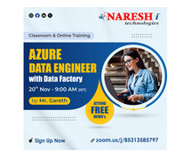 Free Demo On Azure Data Engineer with Data Factory - Naresh IT