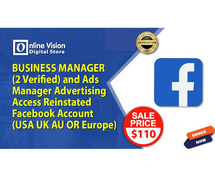 Buy Facebook Business Manager Account - Online Vision Digital Store