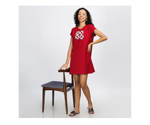 CHIC Relaxed Fit Cotton Dress - Effortless Style with Reepeat
