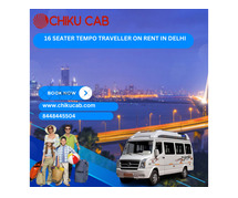 Easy and fast - 16 seater tempo traveler on rent in Delhi