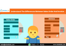 Difference Between Sales Order and Invoice