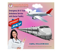 Panchmukhi Train Ambulance in Patna is the Most Convenient Medical Transportation