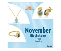 Exquisite Topaz Jewelry - Perfect November Birthstone Gift at DWS Jewellery