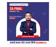 CA Final Indirect Tax Regular Batch By CA Vishal Bhattad