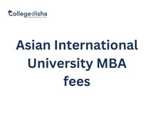 Asian International University MBA fees