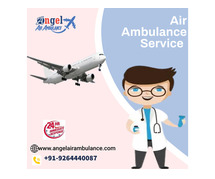 Get Immediate Relocation Via Angel  Air Ambulance Service In Bokaro
