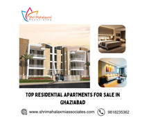 Top Residential Apartments for sale in Ghaziabad