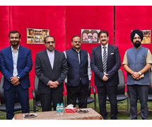 Sandeep Marwah, Chancellor of AAFT University, Graces Embassy of Iran as Special Invitee for Event