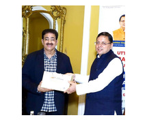 Sandeep Marwah Invited by State of Uttarakhand to Invest in Entertainment Industry