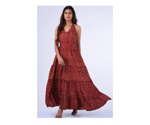 Explore Fashionable Cotton Dresses for Women's in Dharan Clothing's Dress Collection.