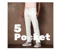 Buy 5 Pocket Trousers for Men - Genips Clothing