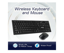 What are the benefits of using a wireless keyboard