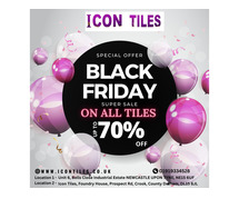 Black Friday Sale Start from Today - Discount upto 70% on Bathroom Tiles by Icon Tiles