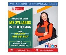 Top IAS coaching in Hyderabad | IAS academy in Hyderabad - Ignite IAS