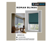 Home Decor with Roman Blinds