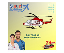 Get Medically-Equipped Charter Aircraft By Angel Air Ambulance Service In Raigarh