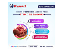 Stem cell banking | cord blood banking India - cryovault