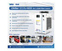 TEYU CWFL-1500 Laser Chiller for 1500W Fiber Laser Cutter Welder Engraver