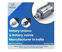 Rotary Unions / Joints Manufacturers in India - Roto Flow Technologies India Private Limited