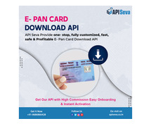 Best E Pan Download API Service Provider Company - API Seva