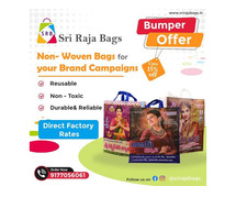 Buy Eco-Friendly W-Cut Plain Bags from direct to factory rates
