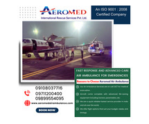 ICU Services Available In Aeromed Air Ambulance Service In Chennai