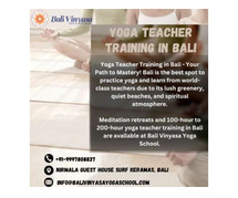Yoga Teacher Training School in Bali