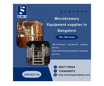 Microbrewery Equipment supplier in Bangalore