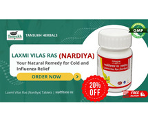 Buy Laxmi Vilas Ras (Nardiya) Tablets Online Now – Tansukh Herbals
