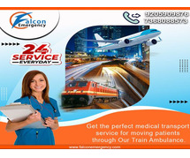 Falcon Train Ambulance in Kolkata Offers End-to-End Comfort during the Transfer