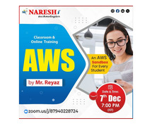 Free Demo On AWS Course Training by Mr. Mr. Reyaz | NareshIT