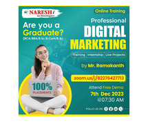Digital Marketing by Mr Ramakanth Course Training in NareshIT
